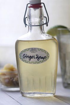Ginger syrup