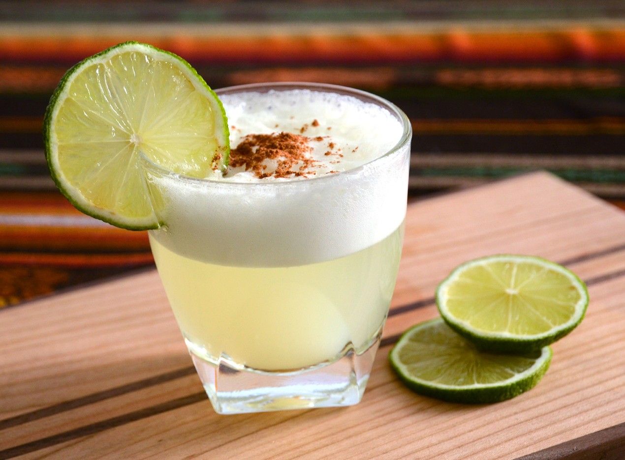 Cocktail from Chile and Peru – Pisco Sour
