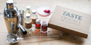 A TASTE cocktail kit in action