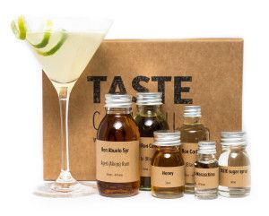 A TASTE cocktail kit in action