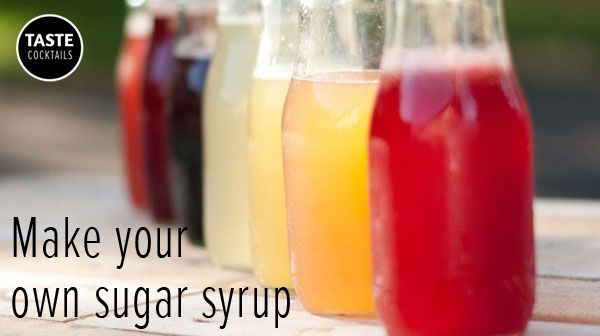 Make your own sugar syrup