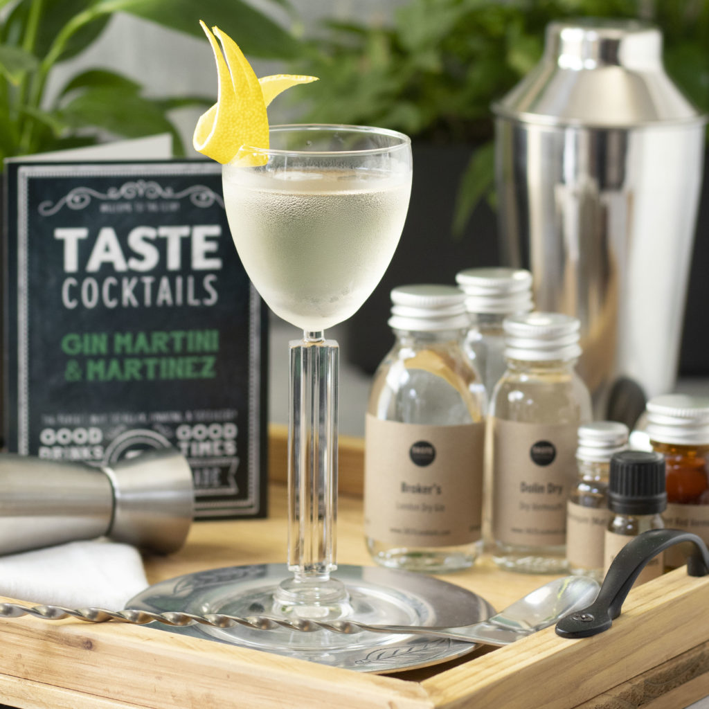 Taste Cocktails Gin Martini & Martinez Discovery Cocktail Kit - the perfect gift for any gin lover or make your own at home